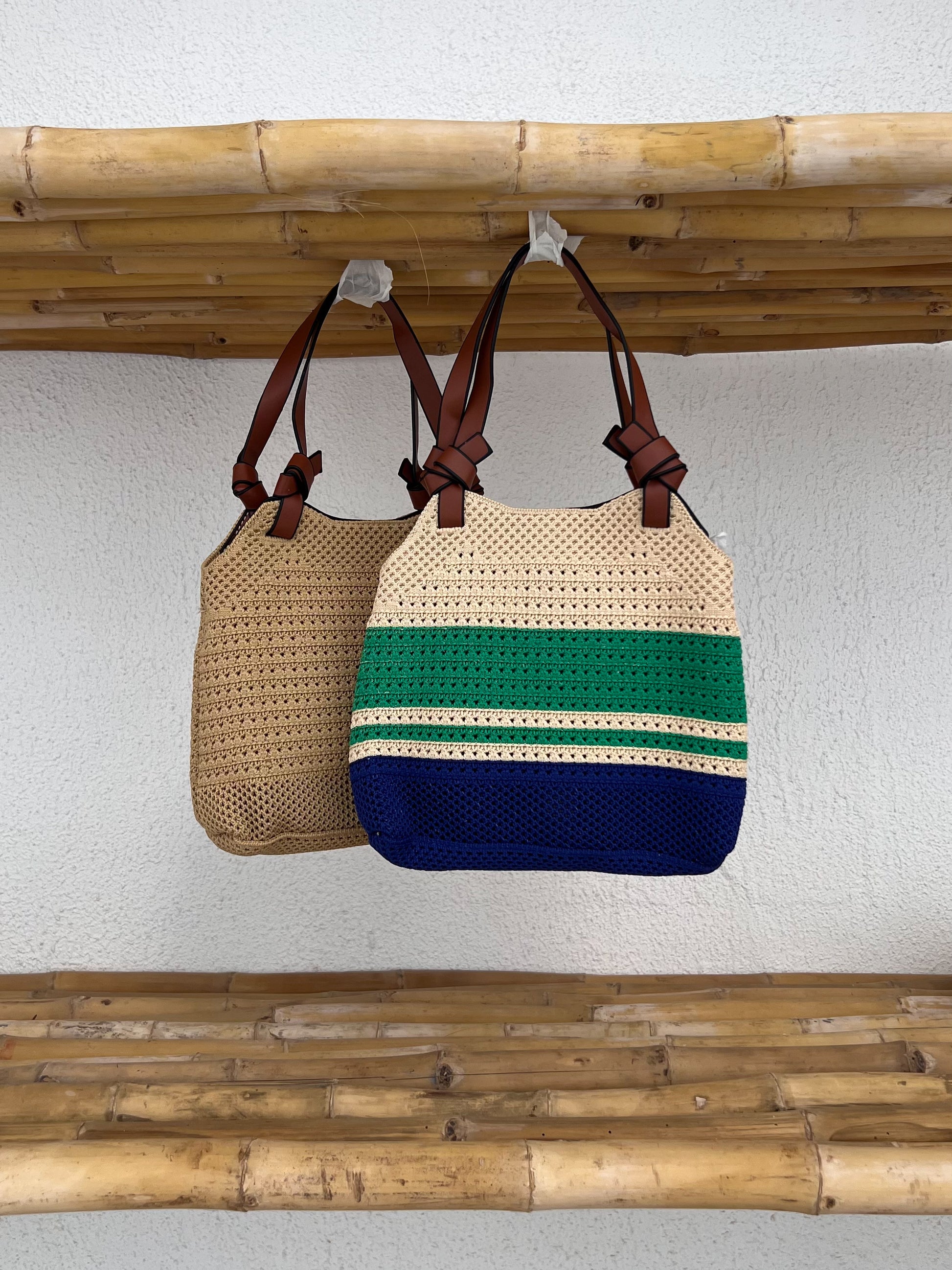 Knitted tote