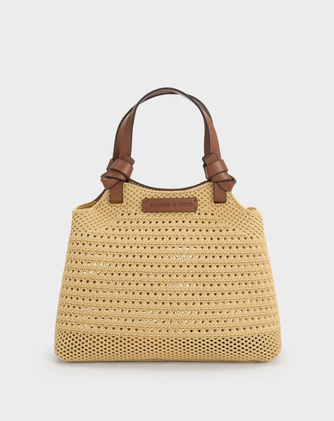 Knitted tote