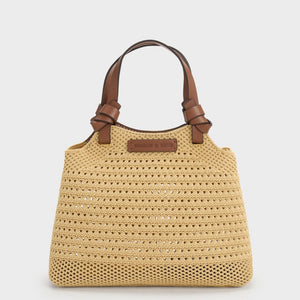 Knitted tote