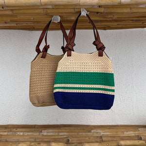 Knitted tote